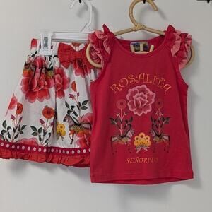 EUC Rosalita skirt & top outfit | 3T
